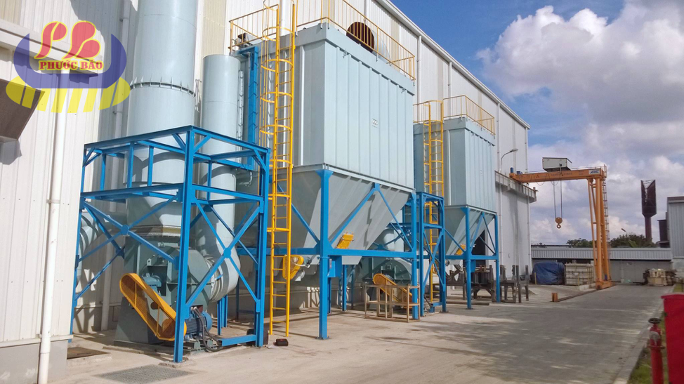 Hệ thống xử lý bụi nhà xưởng sản xuất Hệ thống xử lý bụi nhà xưởng sản xuất