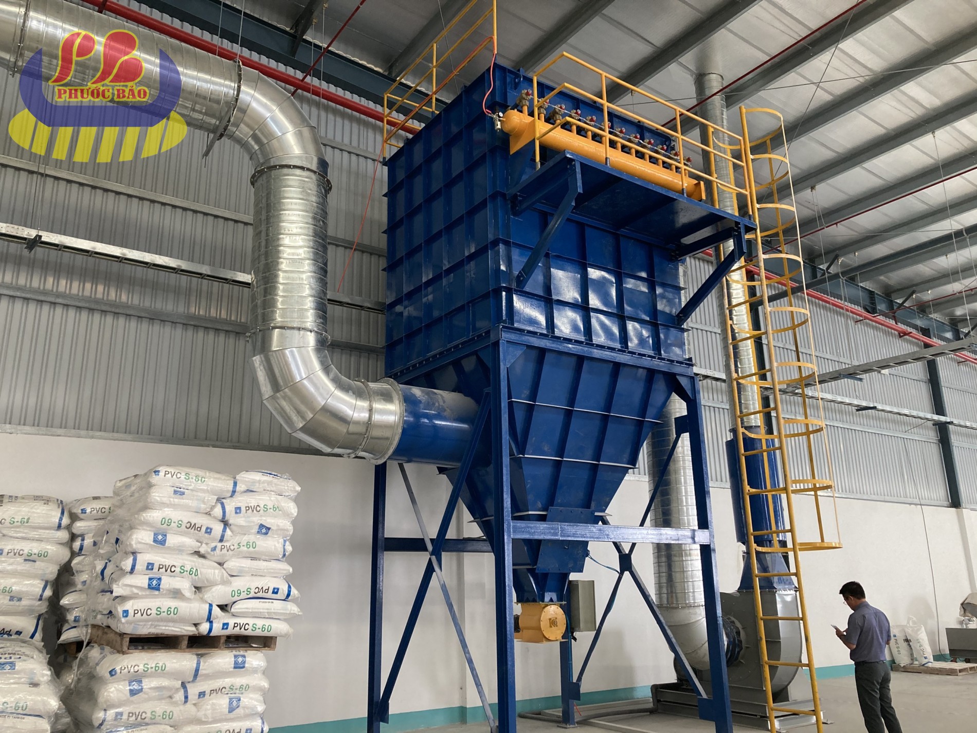 Ống Gió Phước Bảo hệ thống xử lý bụi nhà xưởng chuyên nghiệp