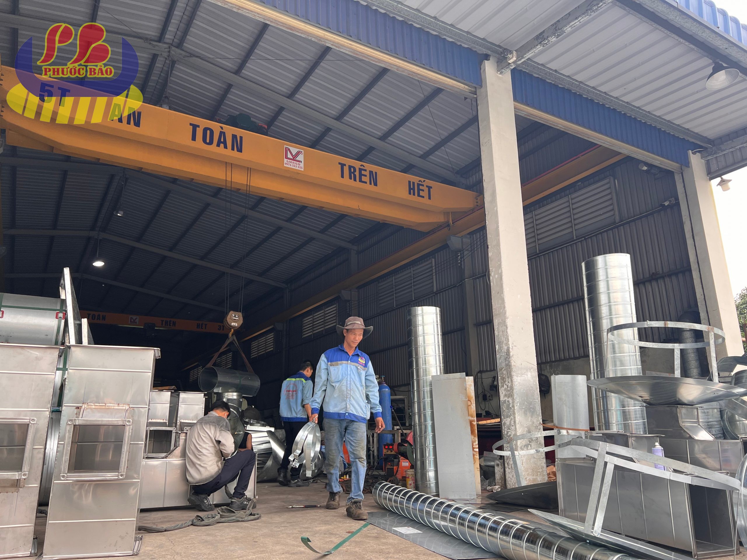 gia công ống gió công nghiệp