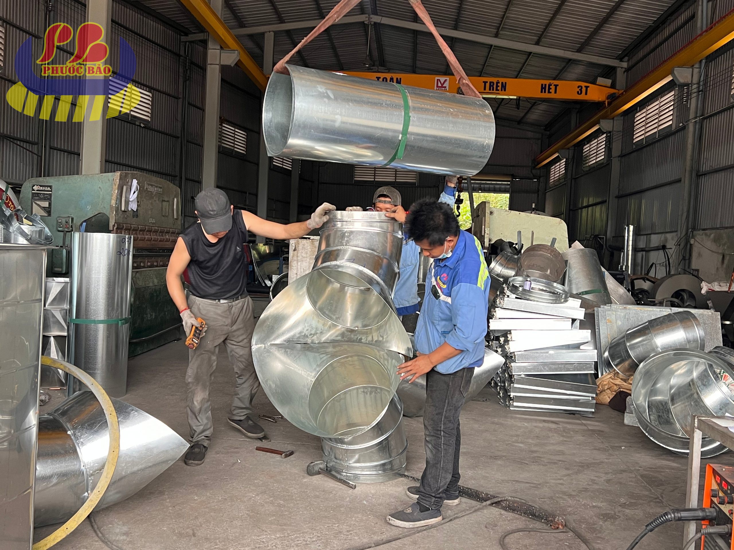 Giải pháp ống gió cho tòa nhà