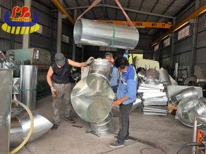Ứng dụng công nghệ trong thiết kế và thi công ống gió