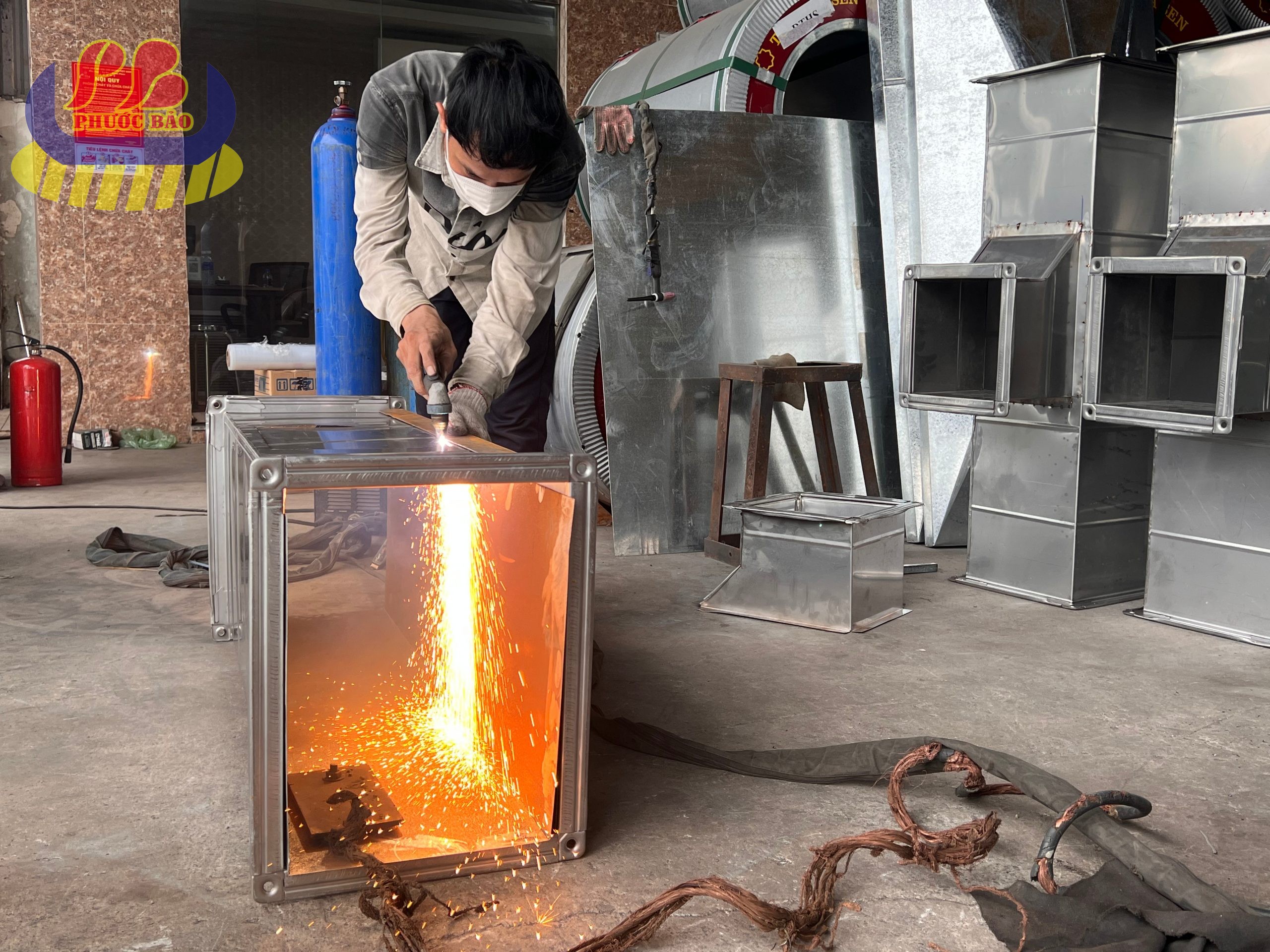 ống gió công nghiệp tại Bình Dương
