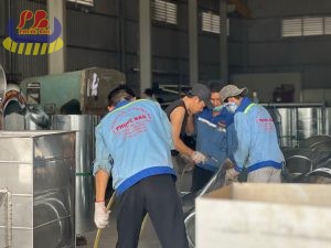 hệ thống xử lí bụi nhà xưởng