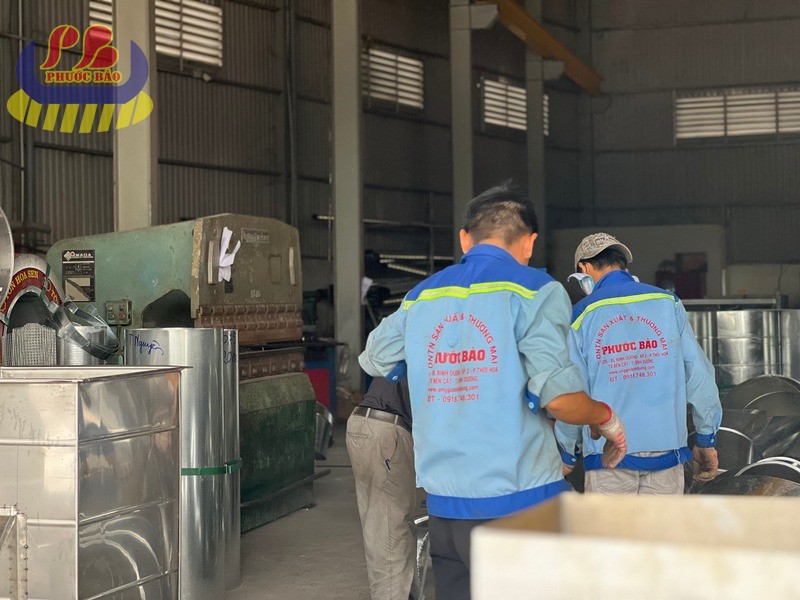 ống gió công nghiệp Bình Dương