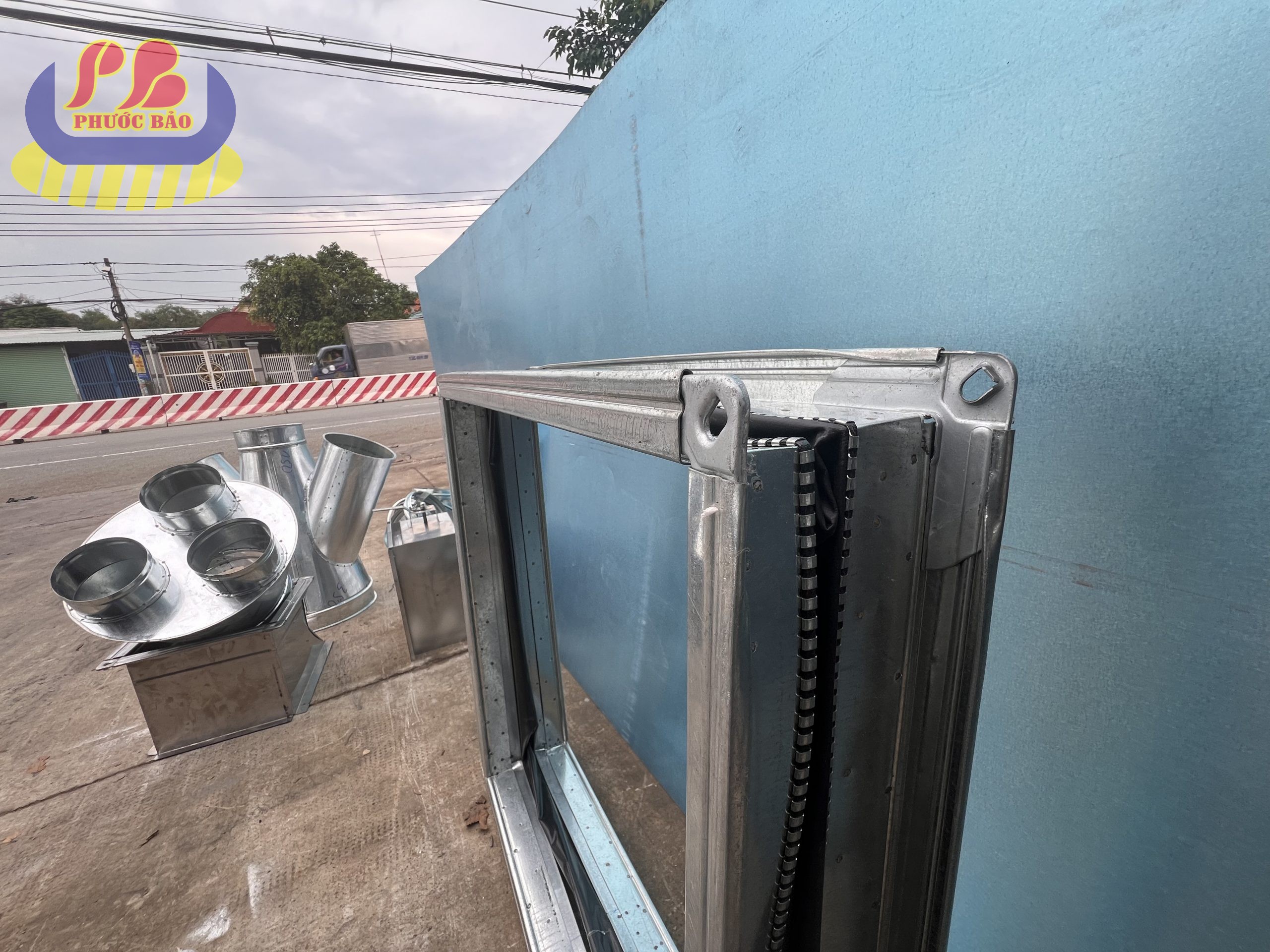 Sản xuất ống gió theo bản vẽ
