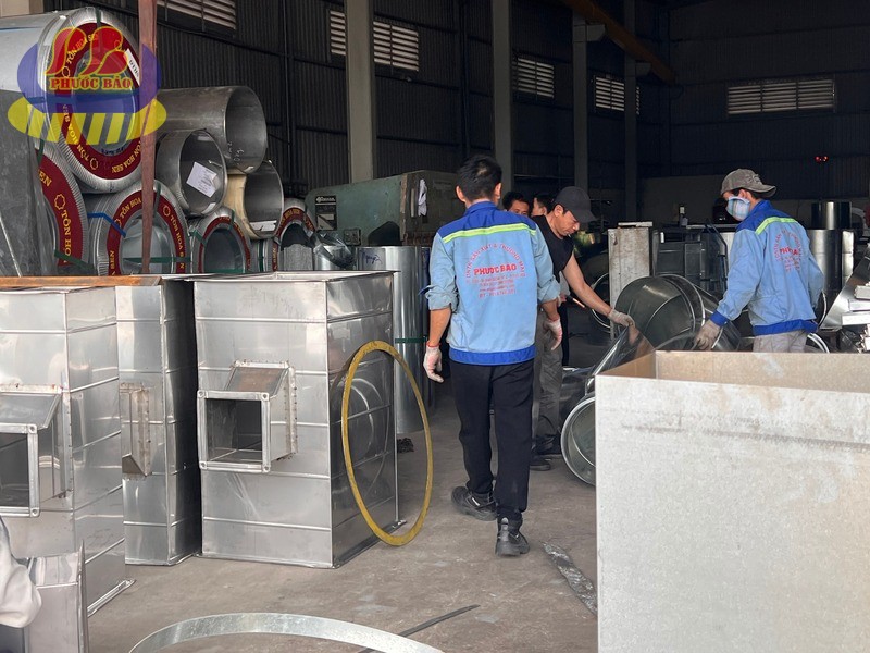 xưởng ống gió uy tín