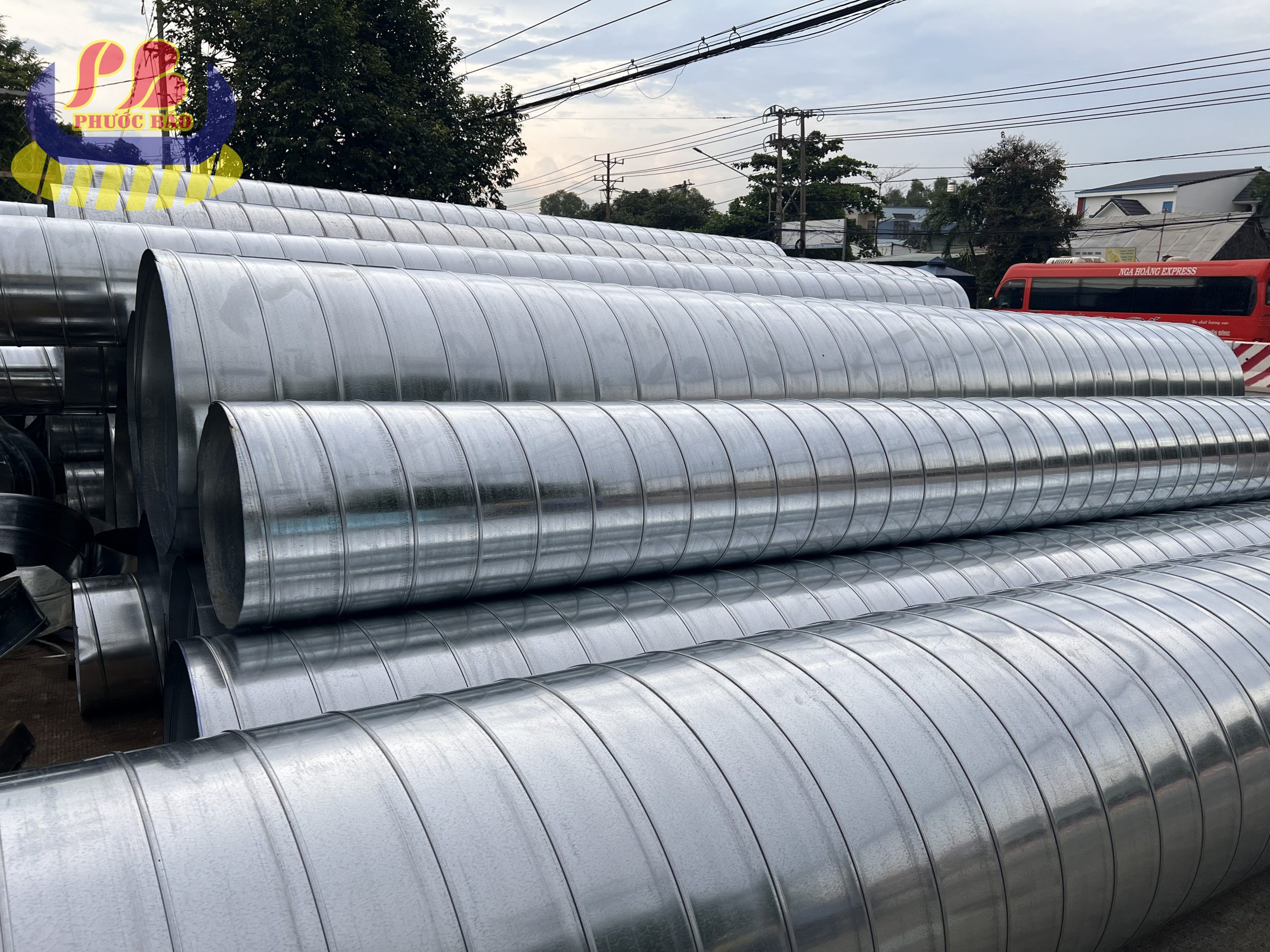 xưởng sản xuất ống gió công nghiệp Bình Dương