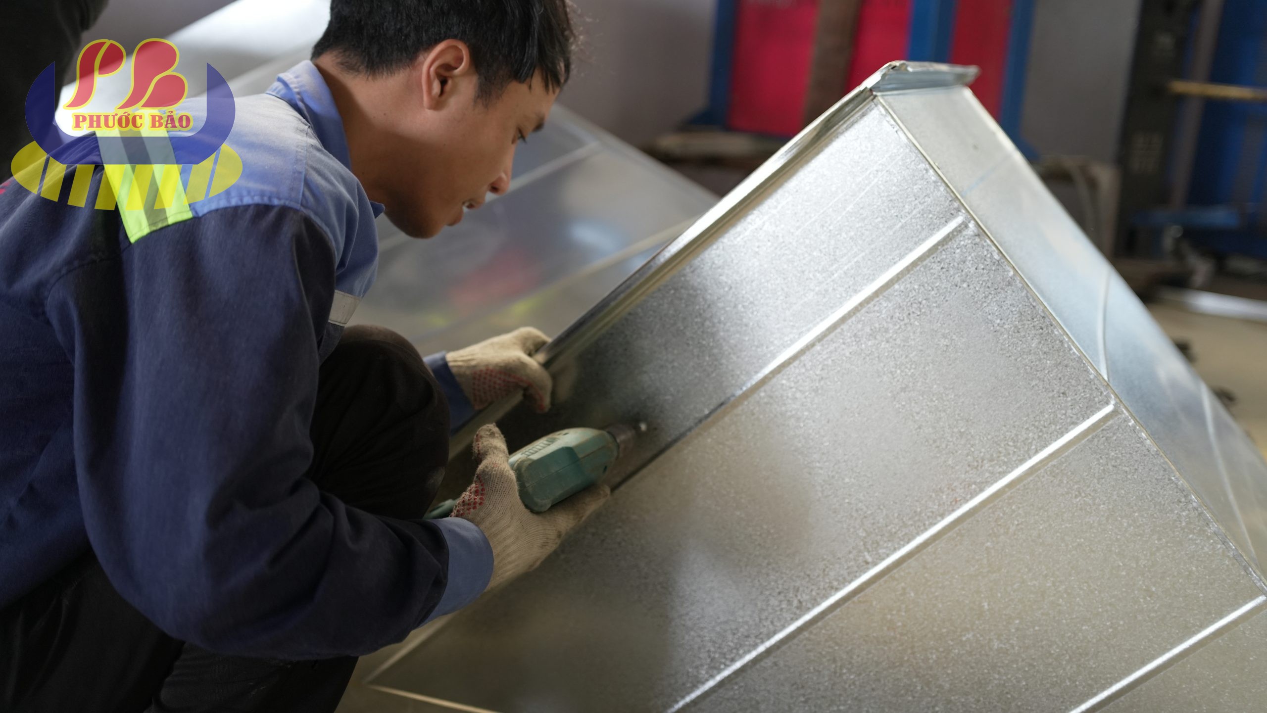 Các giá ống gió tôn tráng kẽm