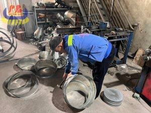 Ống gió vải fiber