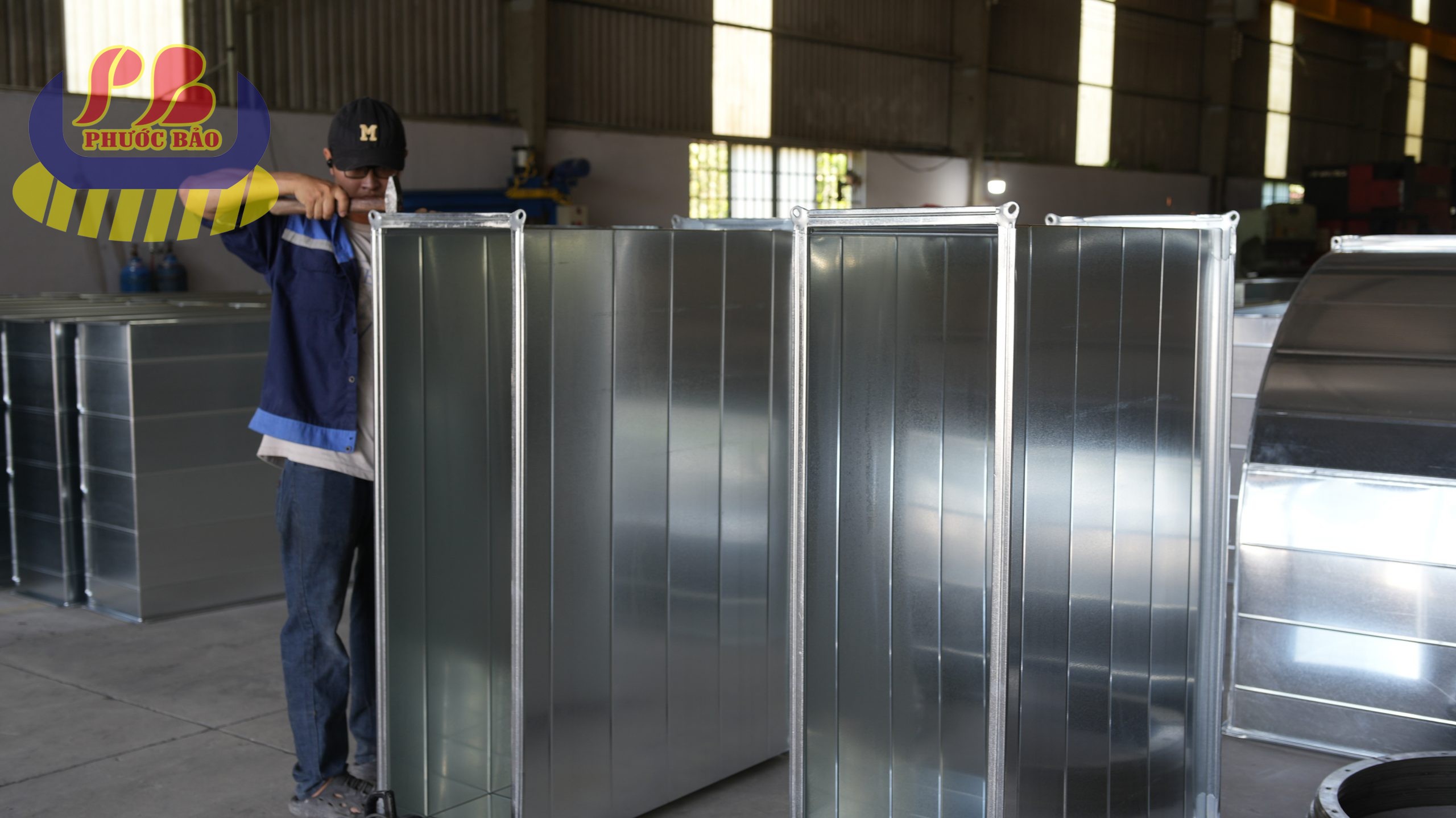 Quy trình sản xuất ống gió tiêu chuẩn tại xưởng
